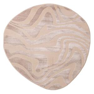 Χαλί (133x133) Royal Carpet Organic Shape 265 Beige