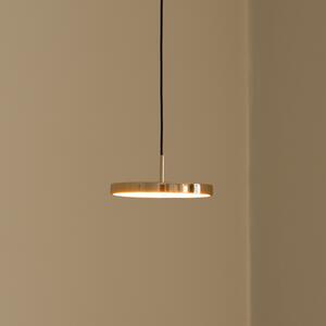 UMAGE LED κρεμαστό φωτιστικό Asteria Micro, γυαλισμένο ορείχαλκο, Ø 15 cm, ρυθμιζόμενος, Χρυσό / Ορείχαλκου, Σαλόνι / τραπεζαρία, Μέταλλο, σχεδιασμός