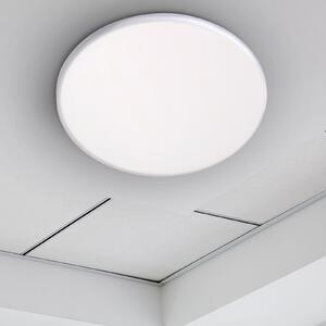 Näve Ενσωματωμένη λάμπα LED Suma, Ø 21,5 cm, λευκή, ρυθμιζόμενη ένταση φωτισμού, IP44, ρυθμιζόμενος, Λευκό, Μπάνιο, Πλαστικό, Φωτιστικά εσοχής στρογγυλά