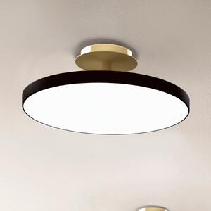 UMAGE LED οροφής Asteria UP PLUS, μαύρο, Ø 43 cm, CCT, ρυθμιζόμενος, Μαύρο, Σαλόνι / τραπεζαρία, Μέταλλο, σχεδιασμός
