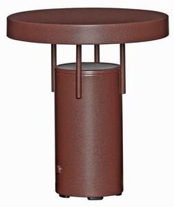 Hübsch HÜBSCH LED φορητή επιτραπέζια λάμπα BringMe Mini, μπορντό, 20 cm, ρυθμιζόμενος, Κόκκινο, Μέταλλο, σύγχρονο