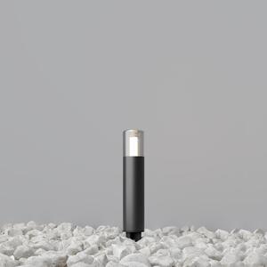 Maytoni Φωτιστικό με στήριγμα GLIDE, γραφίτη, ύψος 37 cm, IP54, G9, Μαύρο, Αλουμίνιο, σύγχρονο