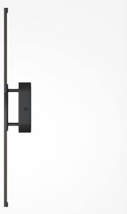 Maytoni LED απλίκα RENAISSANCE, μαύρο/μαύρο, ύψος 63 cm 2φωτιστικά., Μαύρο, Σαλόνι / τραπεζαρία, Μέταλλο, σύγχρονο