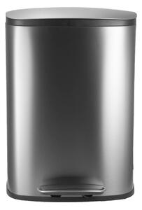 Κάδος Απορριμμάτων (44x37.4x61.1) Estia 50lt Soft Close Inox 01-20927