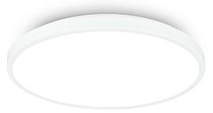 Briloner LED οροφής Kaida, λευκό, Ø 38 cm, EEK A, 4.000 K, Λευκό, Μελέτη / Γραφείο, Μέταλλο