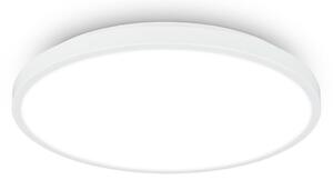 Briloner Φωτιστικό οροφής LED Kaida, λευκό, Ø 30 cm, EEK A, 4.000 K, Λευκό, Μελέτη / Γραφείο, Μέταλλο