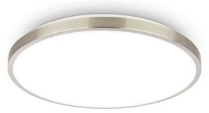 Briloner Φωτιστικό οροφής LED Kaida ματ νικέλιο, Ø 30 cm, EEK A, 4.000 K, Μεταλλικό, Μελέτη / Γραφείο, Μέταλλο
