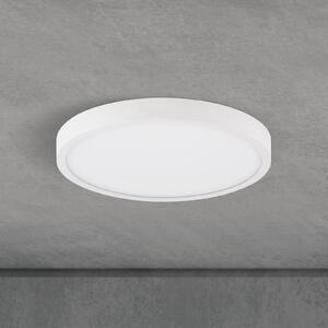 ORION LED οροφής Disc, λευκό Ø 24 cm, CCT, μέταλλο/πλαστικό, ρυθμιζόμενος, Λευκό, Σαλόνι / τραπεζαρία, Αλουμίνιο, σύγχρονο