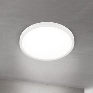 ORION LED οροφής Disc, λευκό Ø 40 cm, CCT, μέταλλο/πλαστικό, ρυθμιζόμενος, Λευκό, Σαλόνι / τραπεζαρία, Αλουμίνιο, σύγχρονο