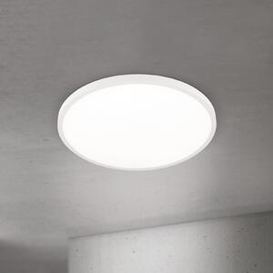 ORION LED οροφής Disc, λευκό Ø 60 cm, CCT, μέταλλο/πλαστικό, ρυθμιζόμενος, Λευκό, Σαλόνι / τραπεζαρία, Αλουμίνιο, σύγχρονο