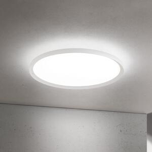 ORION LED φωτιστικό οροφής Kant, Ø 60 cm, λευκό, CCT, μέταλλο/πλαστικό, ρυθμιζόμενος, Λευκό, Σαλόνι / τραπεζαρία, Αλουμίνιο, σύγχρονο