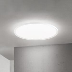 ORION LED φωτιστικό οροφής Kant, Ø 80 cm, λευκό, CCT, μέταλλο/πλαστικό, ρυθμιζόμενος, Λευκό, Σαλόνι / τραπεζαρία, Αλουμίνιο, σύγχρονο