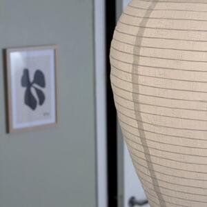 PR Home Κρεμαστό φωτιστικό Verona, λευκό, Ø 35 cm, ύφασμα, E27-LED, ρυθμιζόμενος, Λευκό, Σαλόνι / τραπεζαρία, Ύφασμα / Κλωστοϋφαντουργία