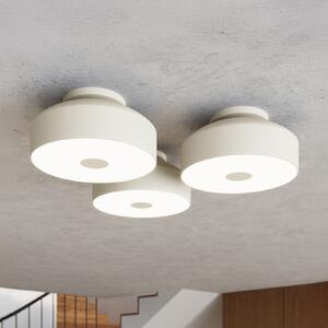 SOLLUX LIGHTING Φωτιστικό οροφής CLARO, μπεζ, Ø 30 cm, μέταλλο, 4 x E27, ρυθμιζόμενος, Μπεζ, Σαλόνι / τραπεζαρία, Μέταλλο