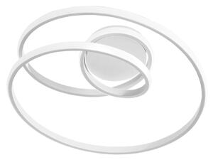 Luce Ambiente Design LED φωτιστικό οροφής COASTER λευκό, μήκος 50 cm, μέταλλο, CCT, Λευκό, Σαλόνι / τραπεζαρία, Αλουμίνιο, σύγχρονο