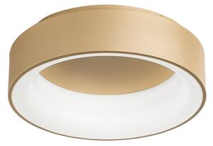 Luce Ambiente Design LED φωτιστικό οροφής Noah, χρυσό χρώμα, Ø 45 cm, μέταλλο, CCT, Χρυσό / Ορείχαλκου, Σαλόνι / τραπεζαρία, σύγχρονο