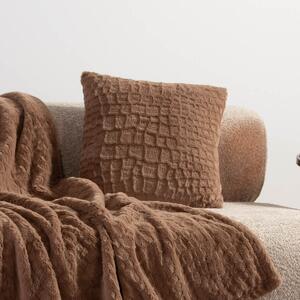 Διακοσμητικό Μαξιλάρι Γούνινο (45x45) Nef-Nef Homeware Mentor Mocca