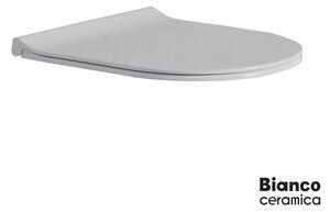 BIANCO CERAMICA 9200SC-301 Κάλυμμα λεκάνης αποσπώμενο απο βακελίτη slim soft close, White matt