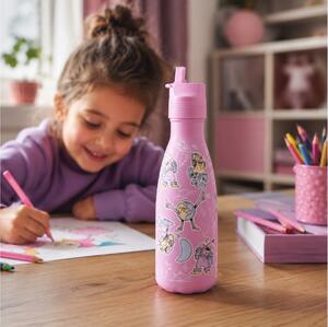 Μπουκάλι Θερμός Original Kids Chilly's με πτυσσόμενο καλαμάκι, χωρητικότητα 350ml και διατήρηση θερμοκρασίας 12h ζεστό / 24h κρύο - Crew