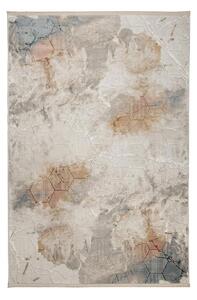 Χαλί (140x200) Βιοκαρπέτ Alora EF06A Cream/Blue