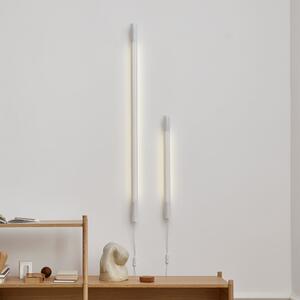 GEJST Φωτιστικό τοίχου Radent βύσμα, λευκό, ύψος 70 cm, G13 LED, Λευκό, Σαλόνι / τραπεζαρία, Μέταλλο
