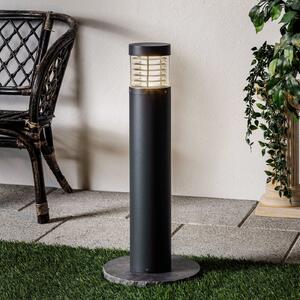Λαμπτήρας προβολής LED Lucande Lucius, 65cm, ανθρακί, μεταλλικό, IP54