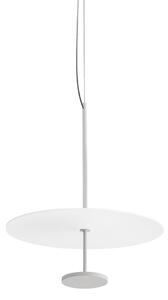 Linea Light Κρεμαστό φωτιστικό LED Stilo_P, λευκό, Ø 35 cm, IP40, ρυθμιζόμενος, Λευκό, Σαλόνι / τραπεζαρία, Αλουμίνιο, σύγχρονο