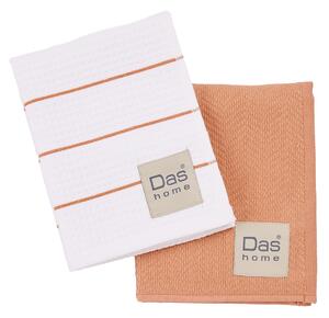 Ποτηρόπανα (Σετ 2τμχ) Das Home Kitchen 0831