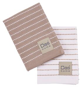 Ποτηρόπανα (Σετ 2τμχ) Das Home Kitchen 0825