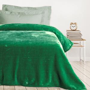 Κουβέρτα Βελουτέ Μονή (160x220) Das Home Velour 0293 Green