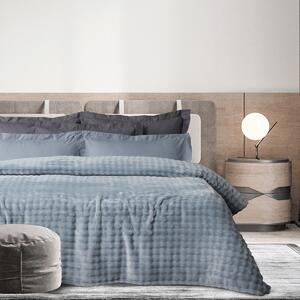 Κουβέρτα Fleece Μονή (160x220) Das Home 1371 L.Blue
