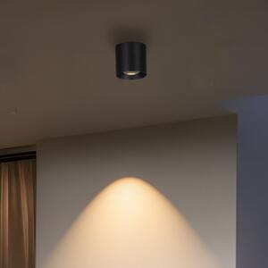 LCD Εξωτερικό φωτιστικό οροφής LED 5172, γραφίτη, 9 cm, μέταλλο, IP54 CCT, Μαύρο, Μέταλλο, σύγχρονο