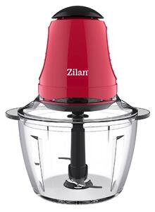 Zilan Πολυκόφτης-Multi 1L 200W με γυάλινο δοχείο και έξτρα καπάκι αποθήκευσης ZLN5619