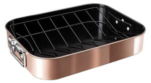 Berlinger Haus Αντικολλητικό Ταψί με σχάρα Metallic Line Rose Gold Edition BH-7845