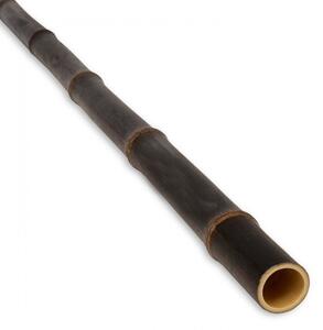 Ιστός bamboo μαύρο Ø5-6 x 300εκ