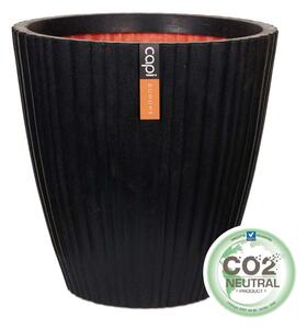 Supergreens Γλάστρα PVC Mαύρη CE 55x55x54 εκ
