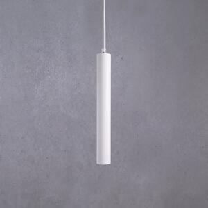Deko-Light Κρεμαστό φωτιστικό LED Slim, λευκό, αλουμίνιο, 2.700 K, ρυθμιζόμενος, Λευκό, Σαλόνι / τραπεζαρία, Αλουμίνιο, σύγχρονο