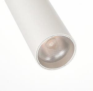 Deko-Light LED σποτ σιδηροτροχιάς Slim 1 φάση, λευκό, αλουμίνιο, 5W, 2.700 K, ρυθμιζόμενος, Λευκό, Σαλόνι / τραπεζαρία, Αλουμίνιο, σύγχρονο