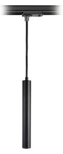 Deko-Light LED-Pendel Slim 1-Phasen-Schiene, μαύρο, αλουμίνιο, 5W, 2.700 K, ρυθμιζόμενος, Μαύρο, Σαλόνι / τραπεζαρία, Αλουμίνιο, σύγχρονο