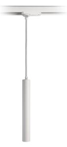 Deko-Light LED-Pendel Slim 1-Phasen-Schiene, λευκό, αλουμίνιο, 5W, 2.700 K, ρυθμιζόμενος, Λευκό, Σαλόνι / τραπεζαρία, Αλουμίνιο, σύγχρονο