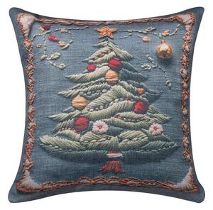 Χριστουγεννιάτικη Μαξιλαροθήκη (45x45) Silk Fashion ks2026-11