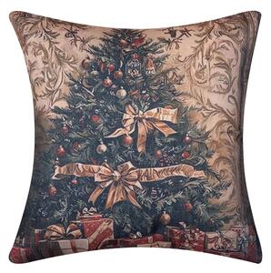 Χριστουγεννιάτικη Μαξιλαροθήκη (45x45) Silk Fashion ks2026-15