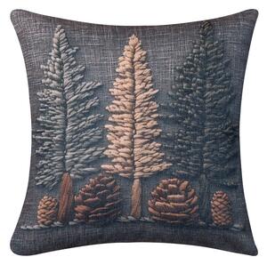 Χριστουγεννιάτικη Μαξιλαροθήκη (45x45) Silk Fashion ks2026-19