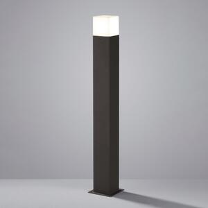 Trio Lighting Φωτιστικό LED HUDSON, ανθρακί, ύψος 80 cm, μέταλλο, IP44, Μαύρο, Αλουμίνιο, σύγχρονο