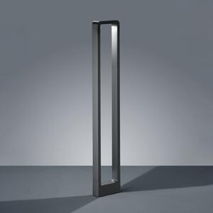 Trio Lighting Φωτιστικό LED RENO, ανθρακί, ύψος 100 cm, μέταλλο, IP54, Μαύρο, Αλουμίνιο, σύγχρονο