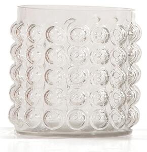 Διακοσμητικό Βάζο (Φ16x17) Nef-Nef Homeware Olmo Transparent