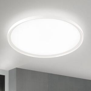 ORION LED οροφής GAMMA, Ø 60 cm, λευκό, τηλεχειριστήριο, CCT dim, ρυθμιζόμενος, Λευκό, Σαλόνι / τραπεζαρία, Μέταλλο, σύγχρονο
