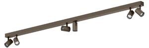 Wever & Ducré Lighting WEVER DUCRÉ LED σποτ οροφής Ceno 6.0, μπρονζέ, 2.700 K, ρυθμιζόμενος, Μπρούτζινο / Αντικέ ορείχαλκου, Σαλόνι / τραπεζαρία, σύγχρονο