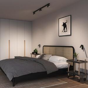 Wever & Ducré Lighting WEVER DUCRÉ LED φωτιστικό οροφής Ceno 6.0, μαύρο, 2.700 K, ρυθμιζόμενος, Μαύρο, Σαλόνι / τραπεζαρία, σύγχρονο