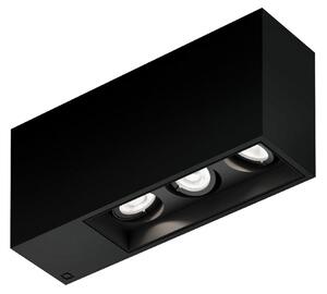 Wever & Ducré Lighting WEVER DUCRÉ LED-Downlight Plano petit 3.0 μαύρο 927 dim, ρυθμιζόμενος, Μαύρο, Διάδρομος, Αλουμίνιο, σύγχρονο